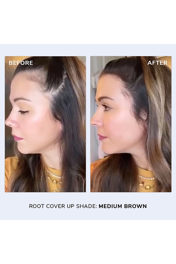 view 2 of 2 TRATAMIENTO DE COLOR PARA EL CABELLO ROOT COVER UP in Medium Brown
