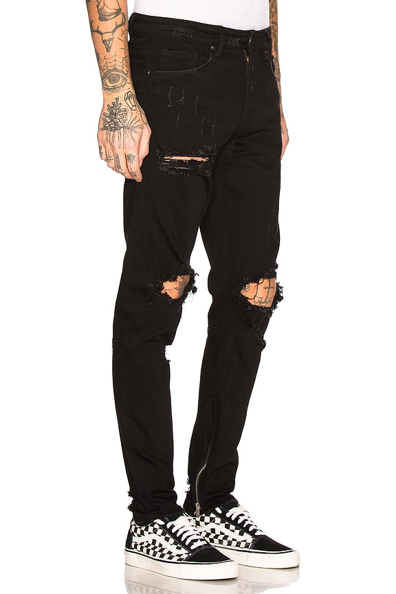 view 2 of 4 Pacific Ripped Jean in Black