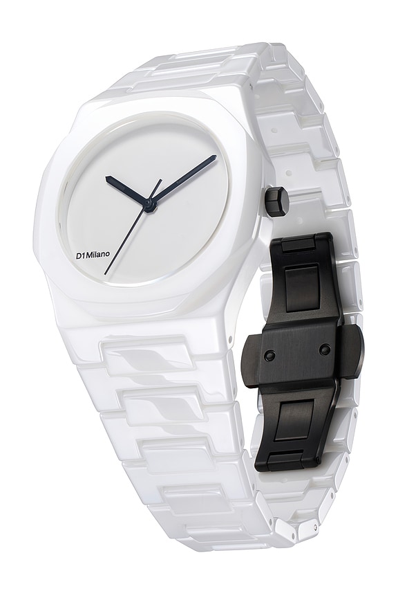 view 2 of 4 Ceramic 37mm Watch in Pure White
