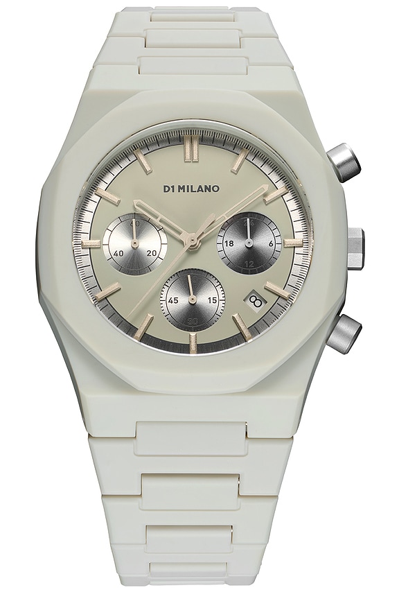 view 1 of 4 Polychrono 40.5mm Watch in Fossil Grey