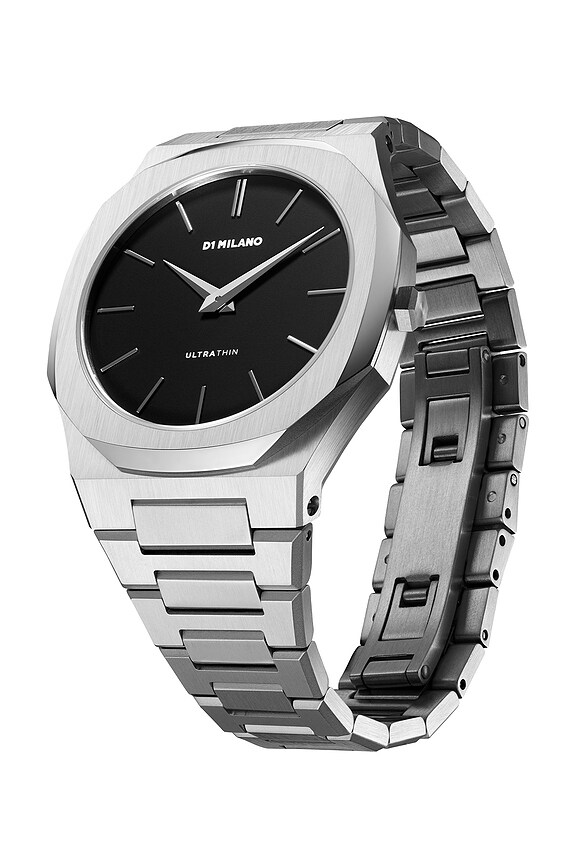 view 2 of 4 Ultra Thin 40mm Watch in Silver