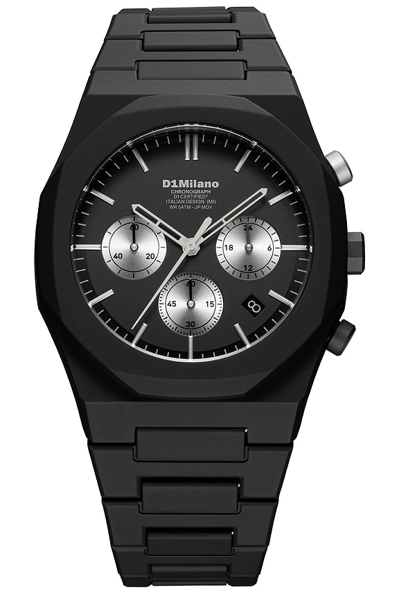 view 1 of 5 Polychrono 40.5mm Watch in Black