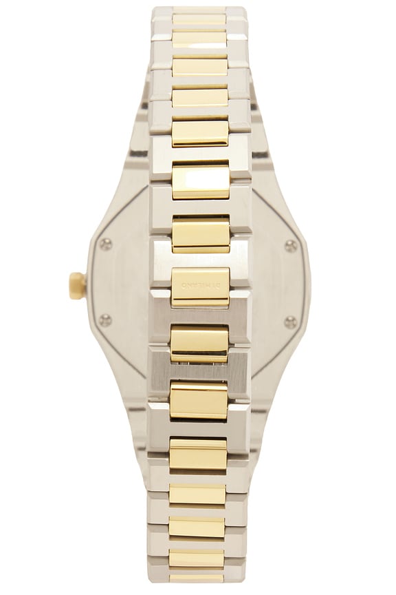 view 2 of 4 Ultra Thin Edge Watch in Silver & Gold
