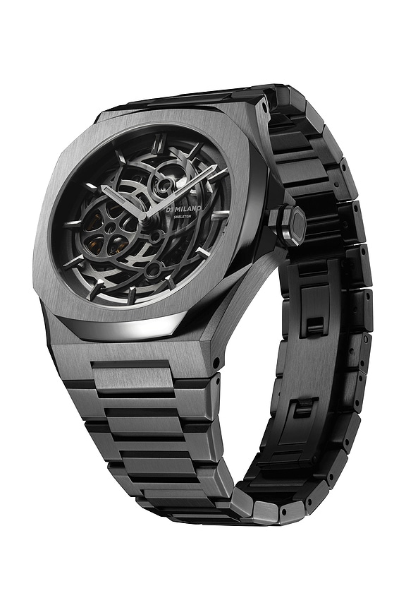 view 2 of 4 Skeleton Bracelet 41.5mm Watch in Restyle Gun