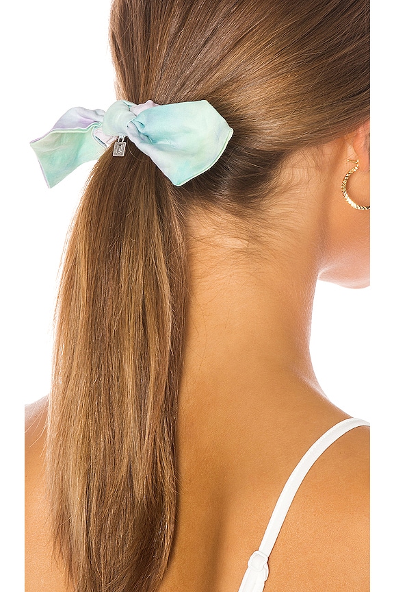 view 2 of 2 Janis Scrunchie in Blue Tie Dye