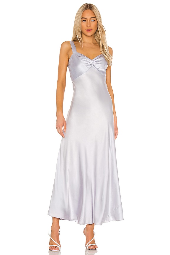 view 1 of 3 Wide Strap Slip Dress in Ice