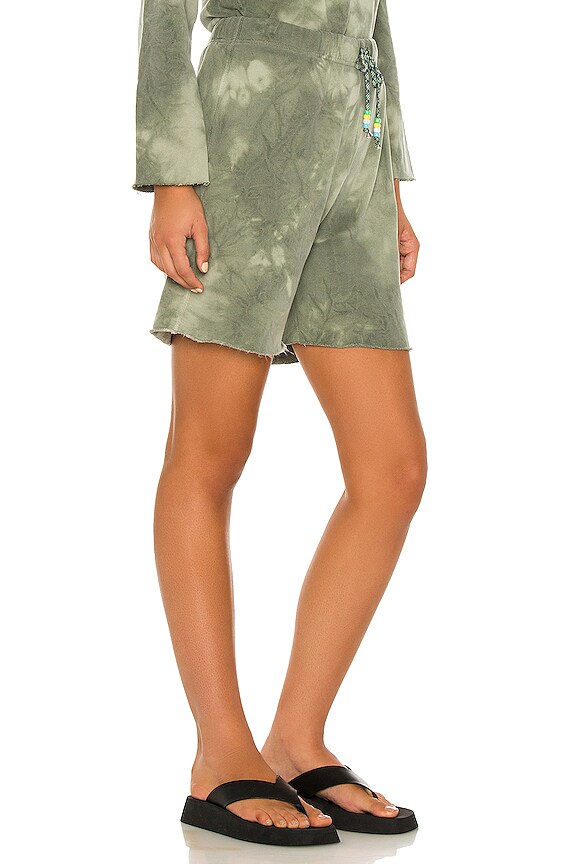 view 2 of 4 Tie Dye Sweatshorts in Lily Pad Tie Dye