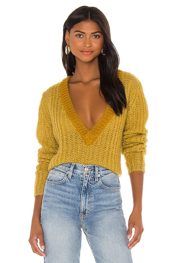 view 1 of 4 Mohair Topper in Ochre