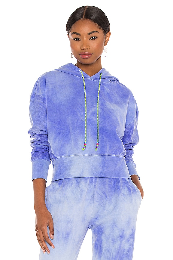 view 1 of 4 Cropped Hoodie in Blue