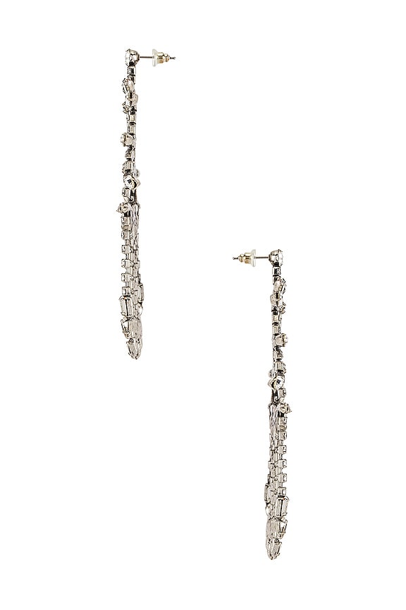 view 2 of 2 ROSETTA 샹들리에 이어링 in Silver