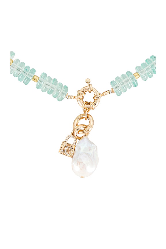 view 2 of 3 Cancun Necklace in Blue