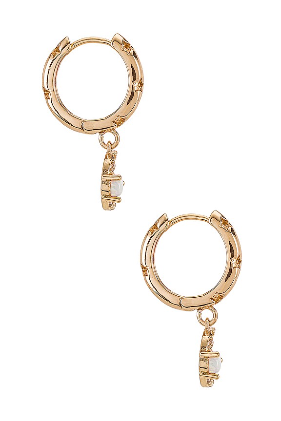 view 2 of 2 Antibes Earrings in Gold