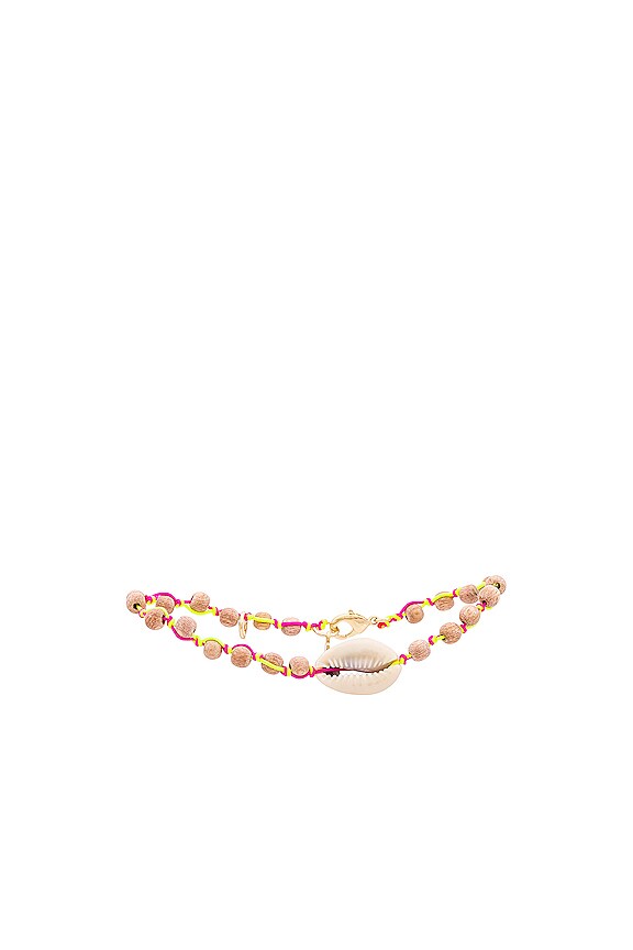 view 2 of 3 НОЖНОЙ БРАСЛЕТ LIMONADE in Pink