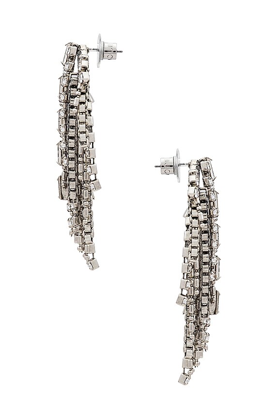 view 2 of 3 PENDIENTES VAUGHN in Silver