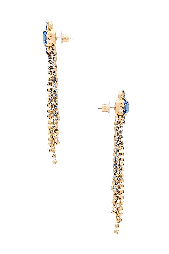 view 2 of 2 PENDIENTES EVIE in Blue