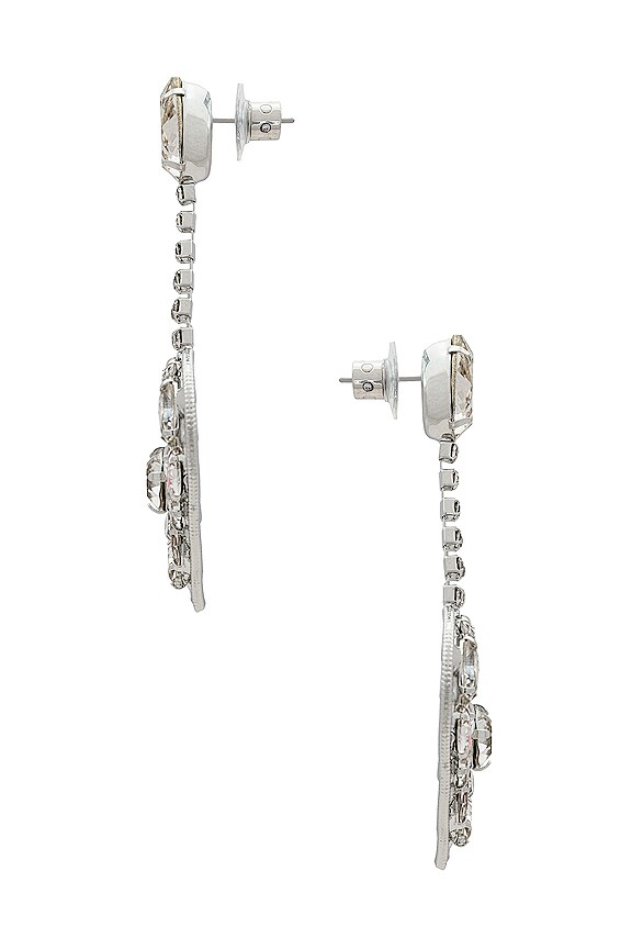 view 2 of 2 BOUCLES D'OREILLES COOPER in Silver