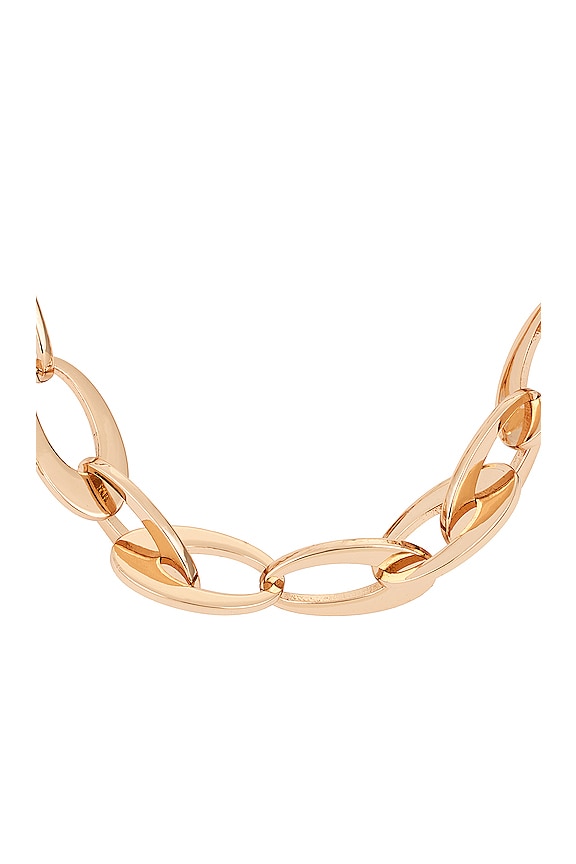 view 2 of 2 CUELLO CADENA MAHOGANY in Gold