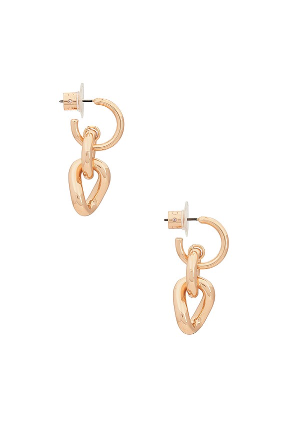 view 2 of 3 Kaia Drop Earrings in Gold