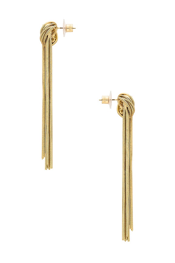 view 2 of 2 СЕРЬГИ YONI in Gold