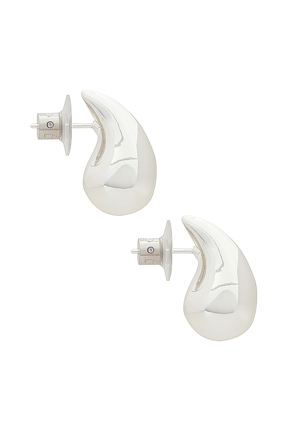 view 2 of 3 PENDIENTES CAPTAIN in Silver