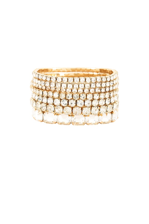 view 2 of 6 Valentina Gold Bracelet Set in Gold