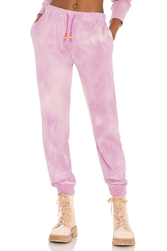 view 1 of 4 Tie Dye Sweatpants in Pink