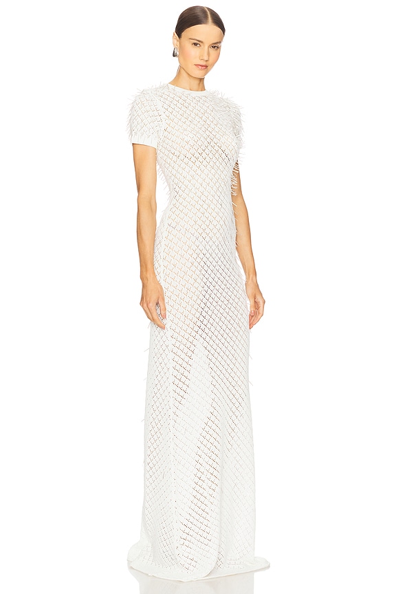 view 2 of 4 VESTIDO LARGO in White