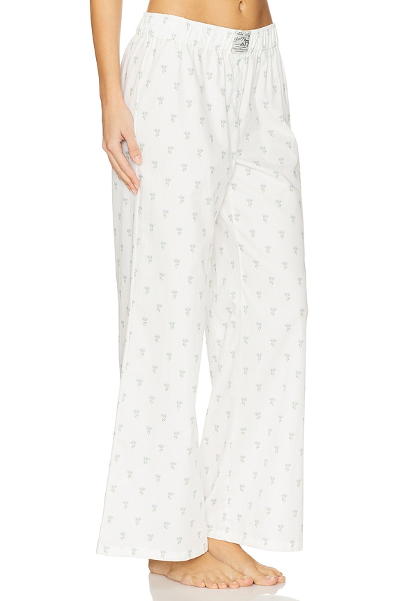 view 2 of 4 Elizabeth Sleep Pant in Powder Blue