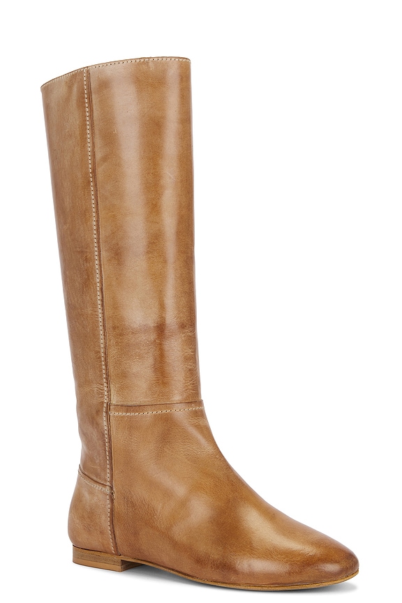 view 2 of 5 Nadine High Boot in Dark Tan