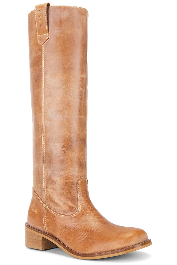 view 2 of 5 BOTTINES ANN GAUCHO in Dark Tan