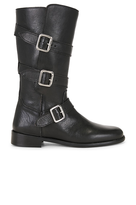 view 1 of 5 Mia Triple Buckle Boot in Black