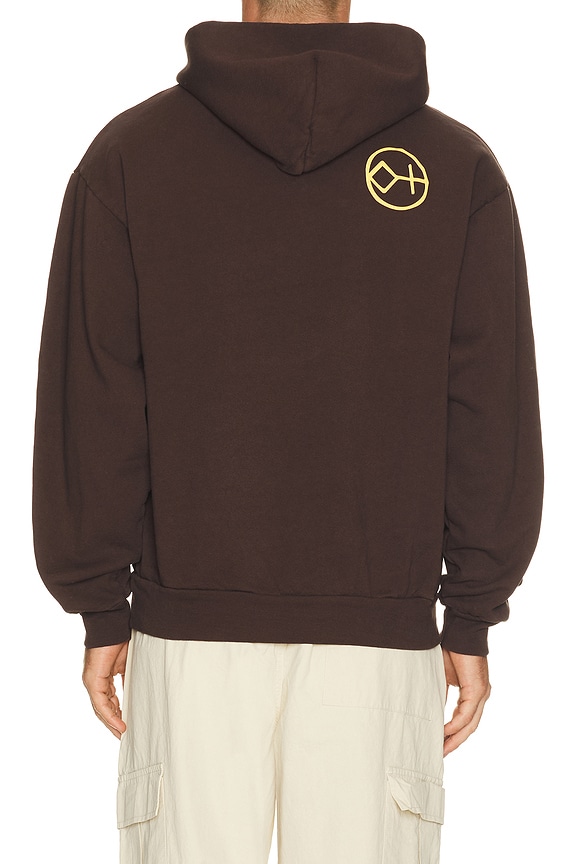 view 2 of 4 SWEAT À CAPUCHE THE in Brown