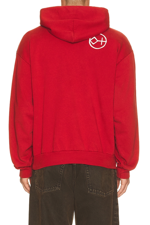 view 2 of 4 SWEAT À CAPUCHE SUMMER in Dark Red