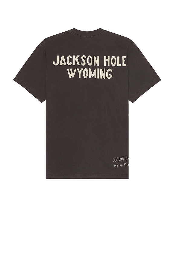 view 2 of 4 Saddle Tee in Black