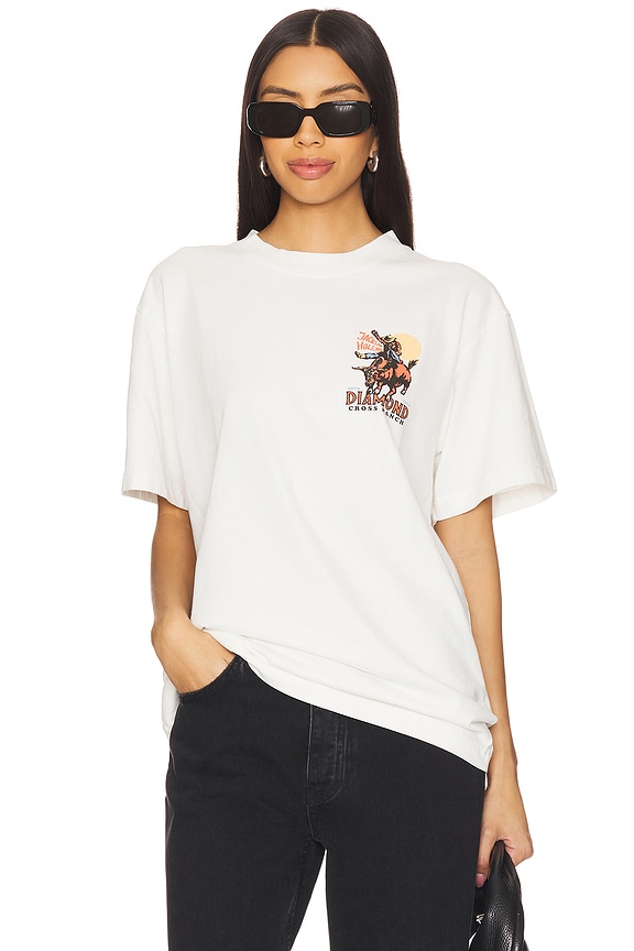 view 2 of 4 Sunshine Bull Ride Tee in White