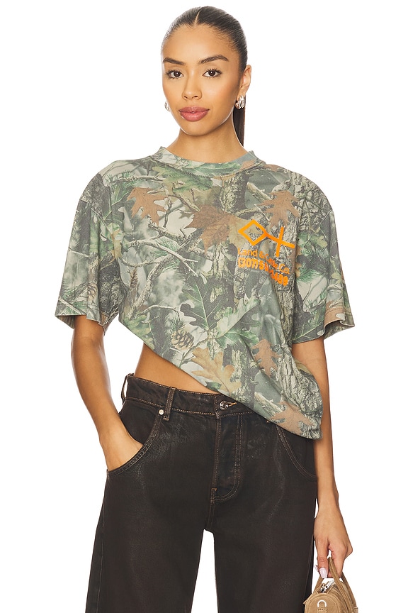 view 2 of 4 Retro Address Tee in Camouflage