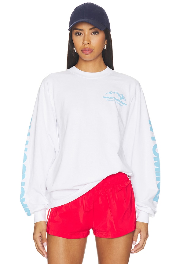 view 2 of 6 Trailblazer Long Sleeve Tee in White