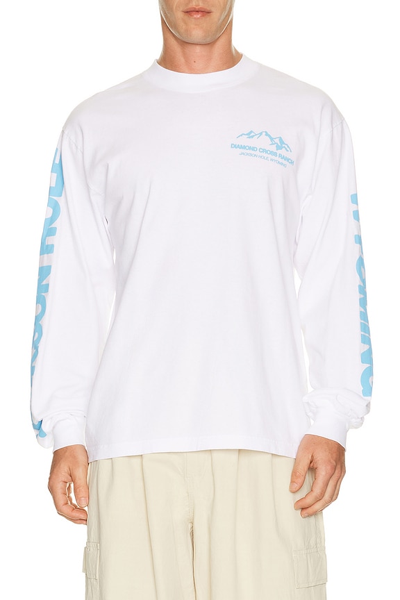 view 2 of 6 Trailblazer Long Sleeve Tee in White