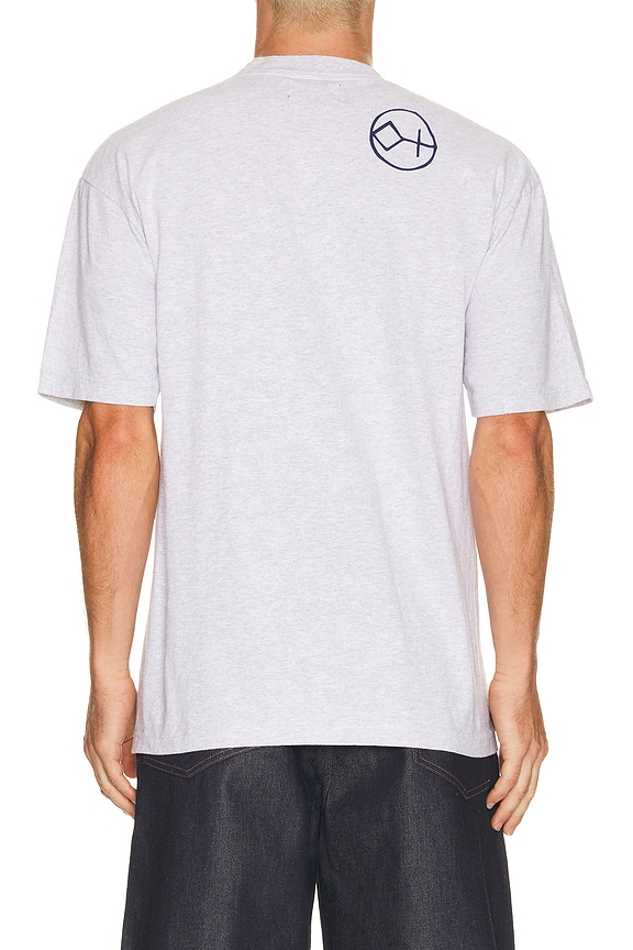view 2 of 4 Blue Horses Tee in Ash Grey