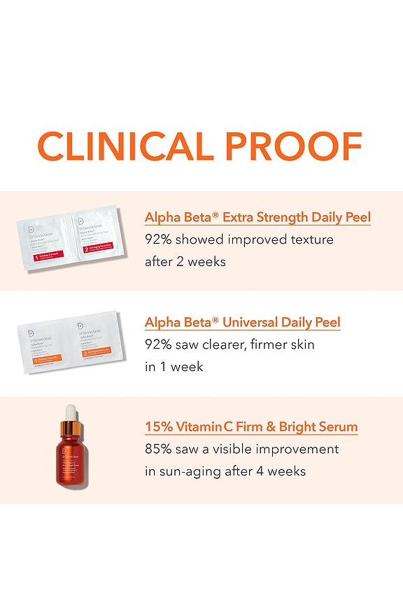 view 2 of 8 Dr Dennis Gross Smooth, Radiant, Firm Kit in Normal / Oily Skin