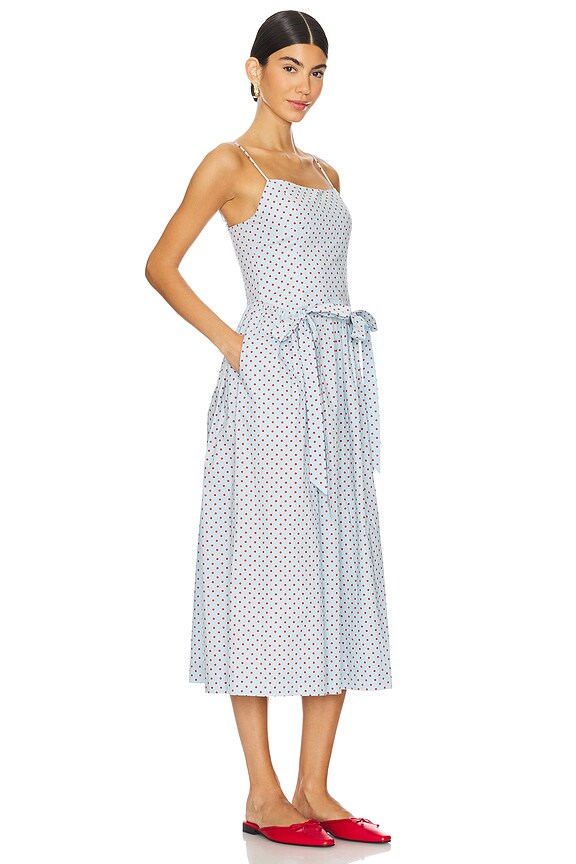 view 2 of 5 VESTIDO MIDI PENELOPE in Blue