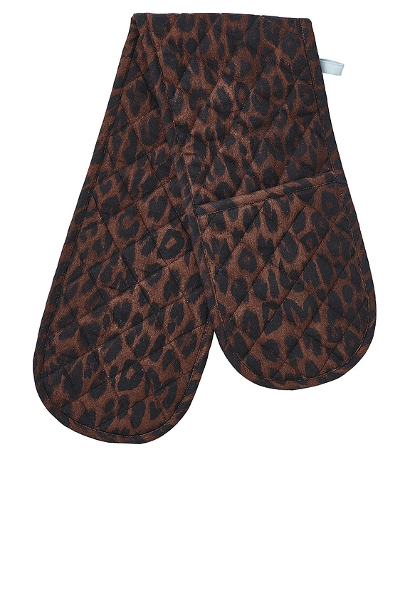 view 2 of 2 GANT MANIQUE DOUBLE OVEN GLOVE in Dark Leopard