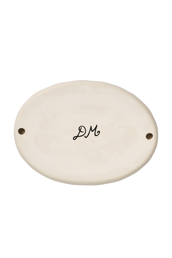 view 2 of 2 Chubby Trinket Dish in Patchwork Motif