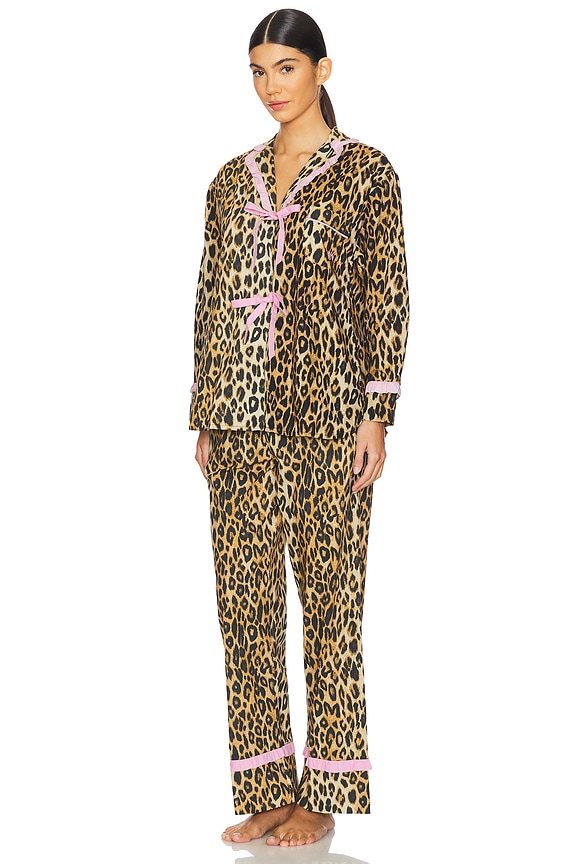 view 2 of 5 ANTONELLA 파자마 세트 in Leopard