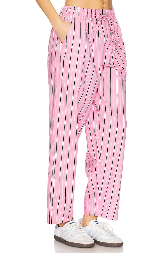 view 2 of 6 БРЮКИ GEORGE in Pink Bold Stripe