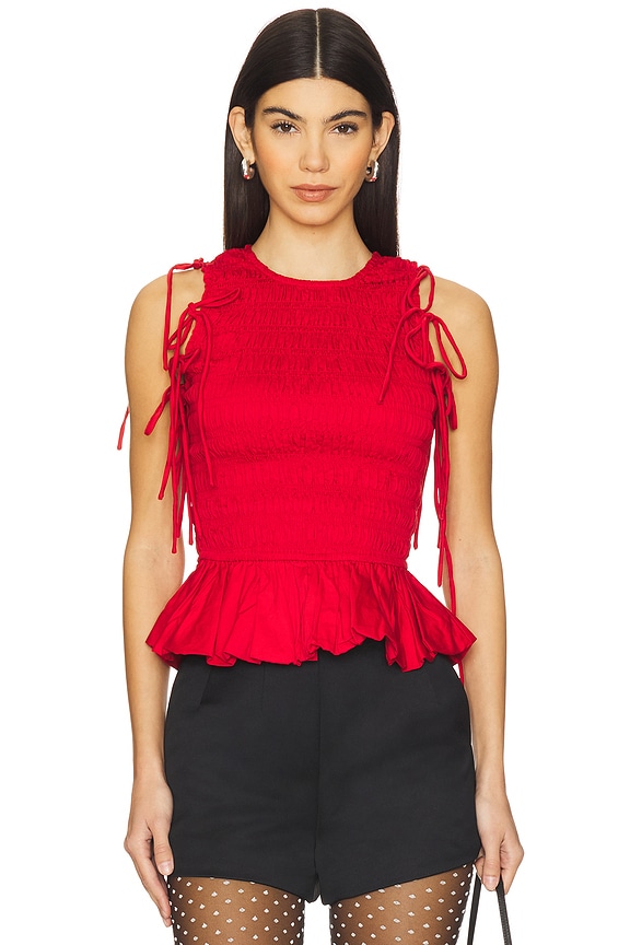 view 2 of 5 BECCA 블라우스 in Cherry