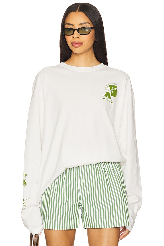 view 2 of 6 Matcha Moments Tee in Ecru