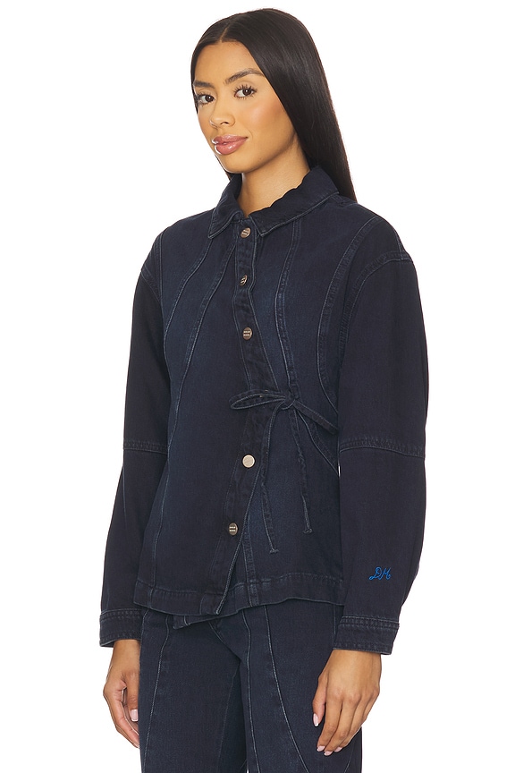 view 2 of 5 РУБАШКА FINELLA DENIM in Blue