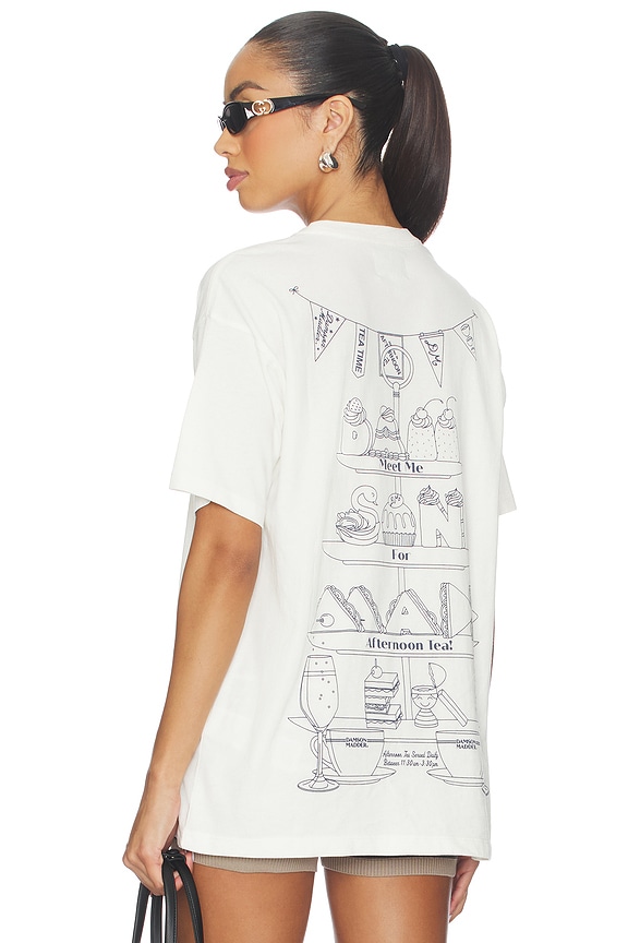 view 1 of 6 Afternoon Tea Tee in White