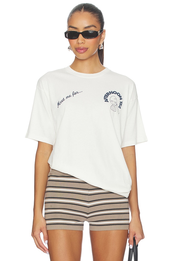 view 2 of 6 Afternoon Tea Tee in White